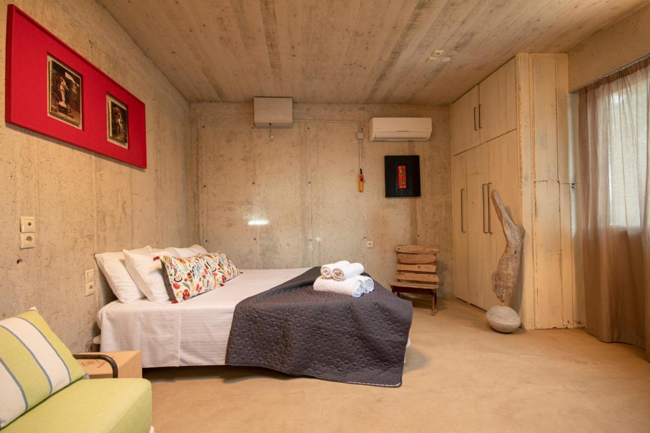 Corfu Tramezzo Designer'S House Villa Bastounion Bagian luar foto