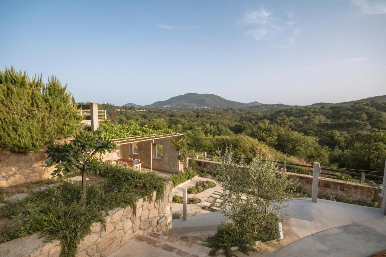Corfu Tramezzo Designer'S House Villa Bastounion Bagian luar foto