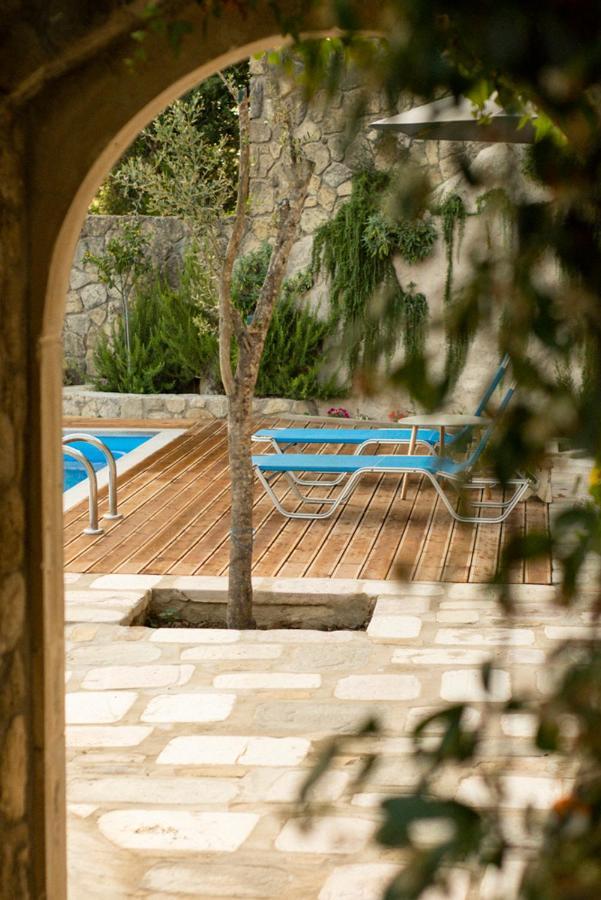 Corfu Tramezzo Designer'S House Villa Bastounion Bagian luar foto