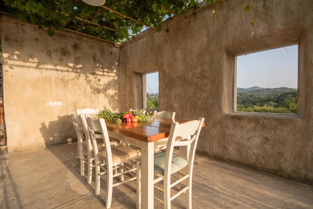 Corfu Tramezzo Designer'S House Villa Bastounion Bagian luar foto